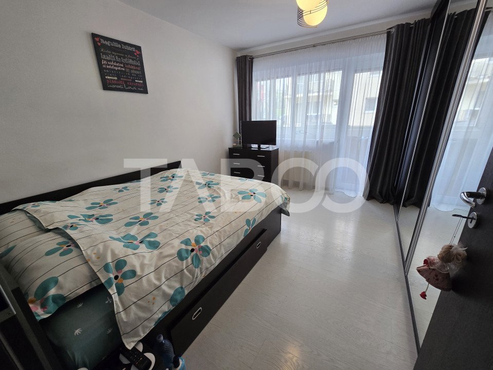 Apartament decomandat 3 camere parcare 2 balcoane Alma Turnisor Sibiu
