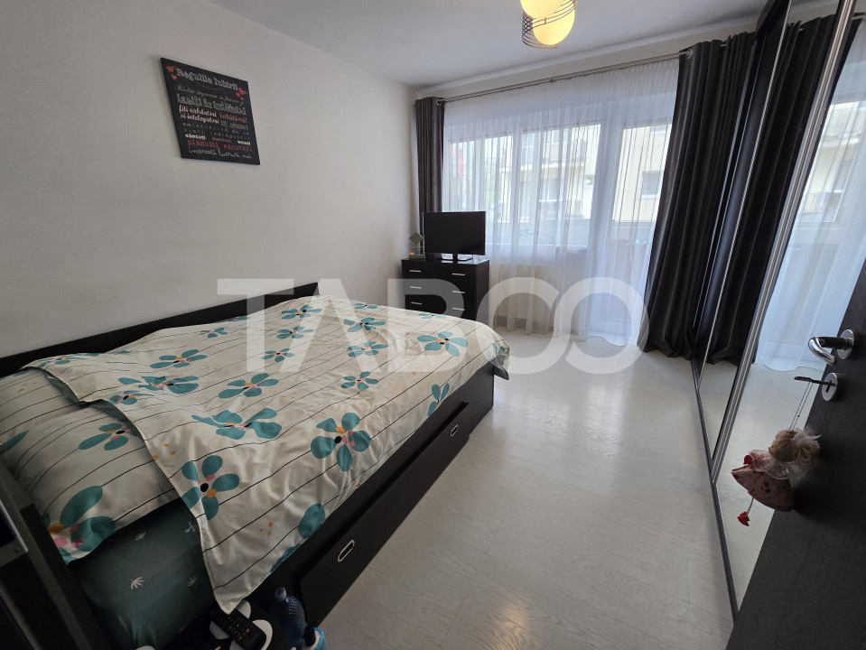 Apartament decomandat 3 camere parcare 2 balcoane Alma Turnisor Sibiu