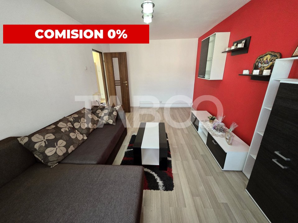 Apartament decomandat 3 camere pivnita balcon Valea Aurie Sibiu