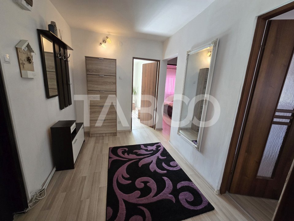Apartament decomandat 3 camere pivnita balcon Valea Aurie Sibiu