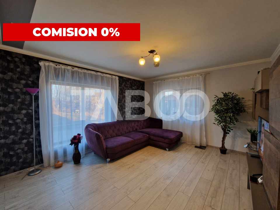 Apartament decomandat 3 camere si loc de parcare Cisnadie Sibiu