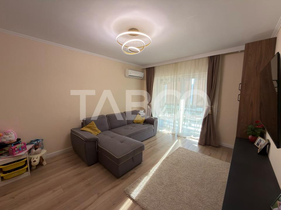 Apartament decomandat 4 camere 110 mp utili 2 bai balcon Pictor Brana in Sibiu - Cornel Medrea