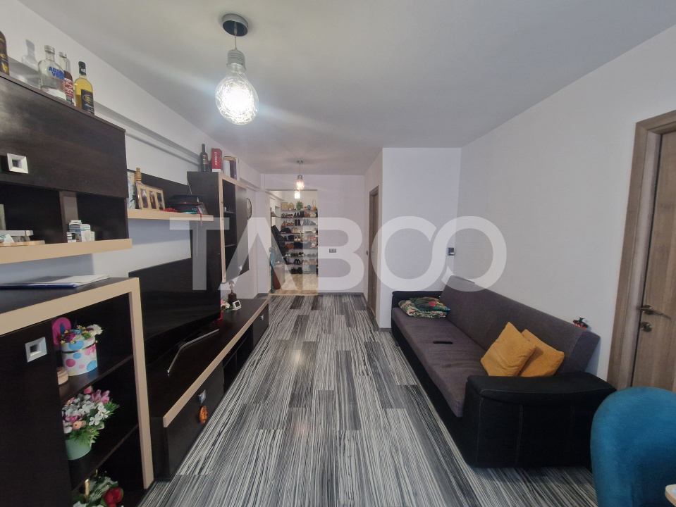 Apartament decomandat 59 mp utili 3 camere etaj 2 Doamna Stanca
