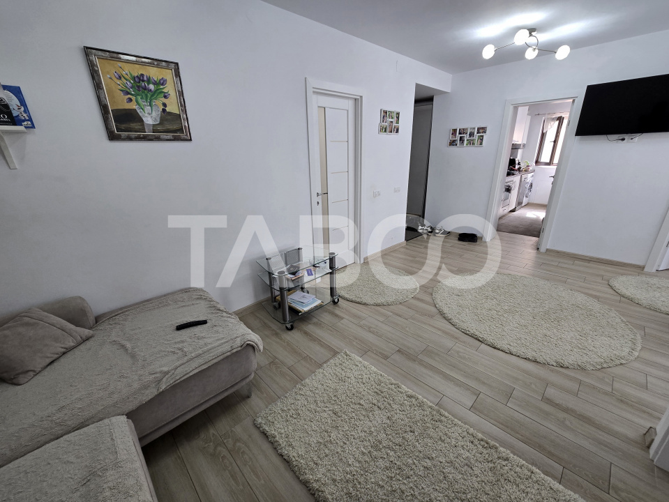 Apartament decomandat 66 utili 3 camere pivnita Turnisor Sibiu