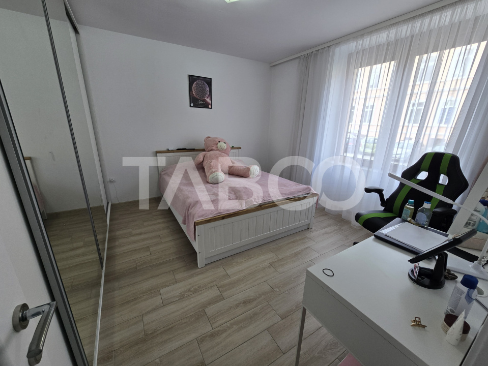 Apartament decomandat 66 utili 3 camere pivnita Turnisor Sibiu
