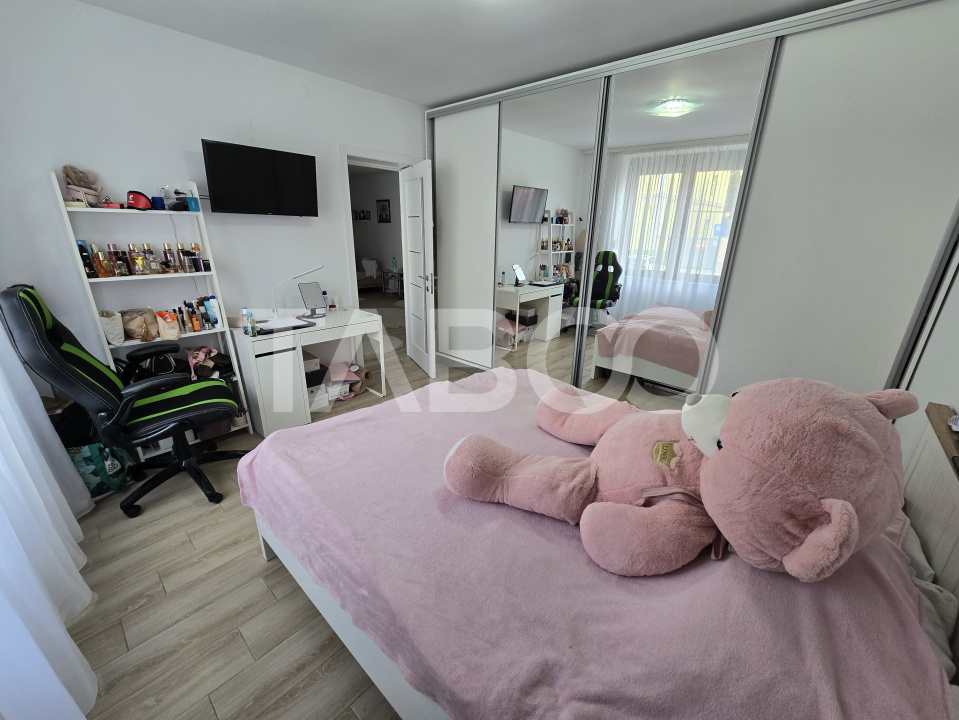Apartament decomandat 66 utili 3 camere pivnita Turnisor Sibiu