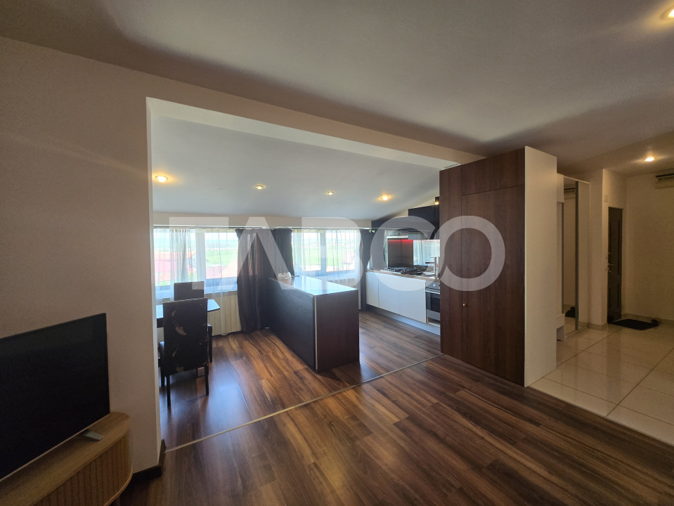 Apartament decomandat 75mp 3 camere de inchiriat zona Tilisca Sibiu