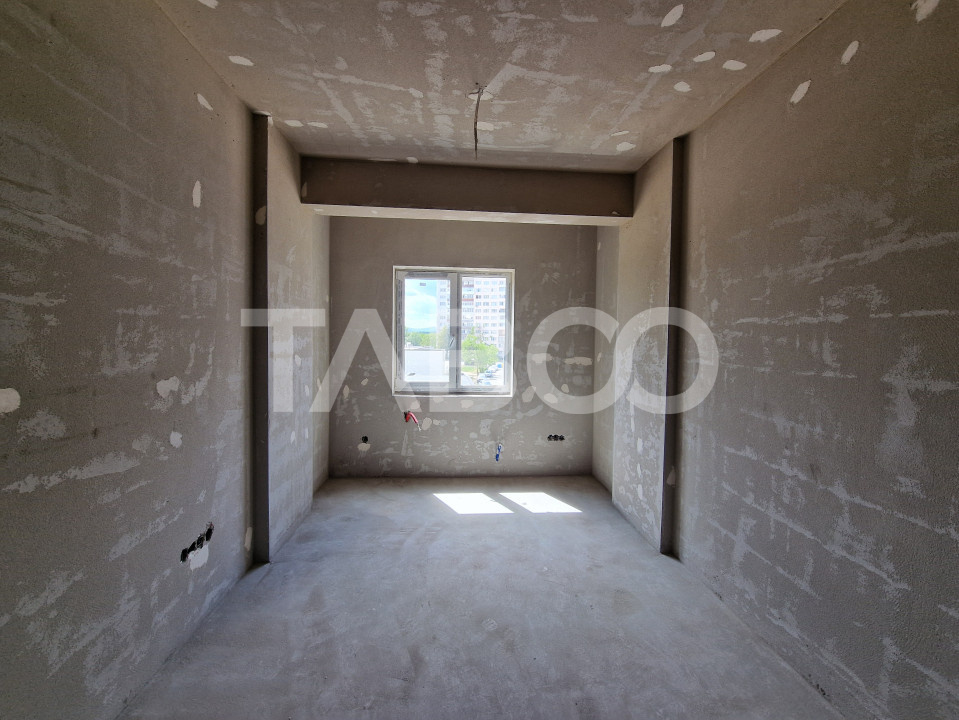 Apartament decomandat 85 mpu 3 camere 2 balcoane 2 bai Rahovei Sibiu