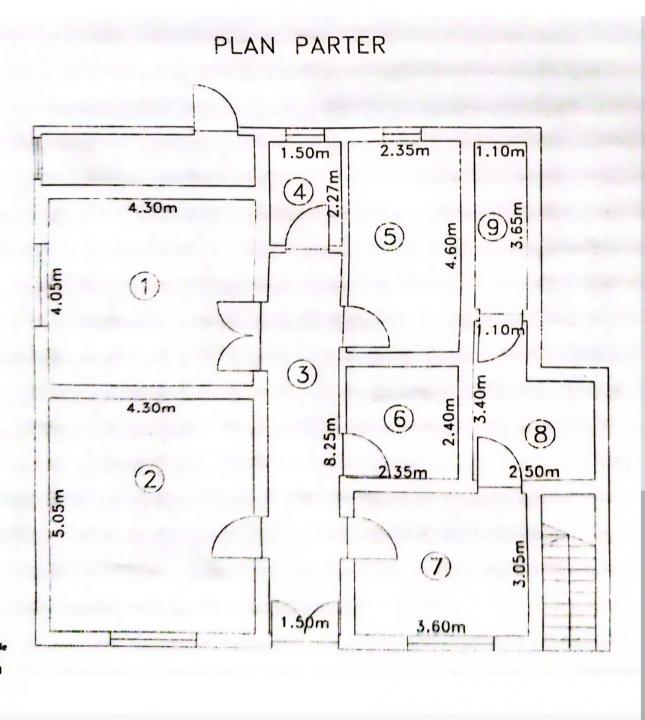 Apartament decomandat 93 utili curte proprie pivnita Sub Arini Sibiu