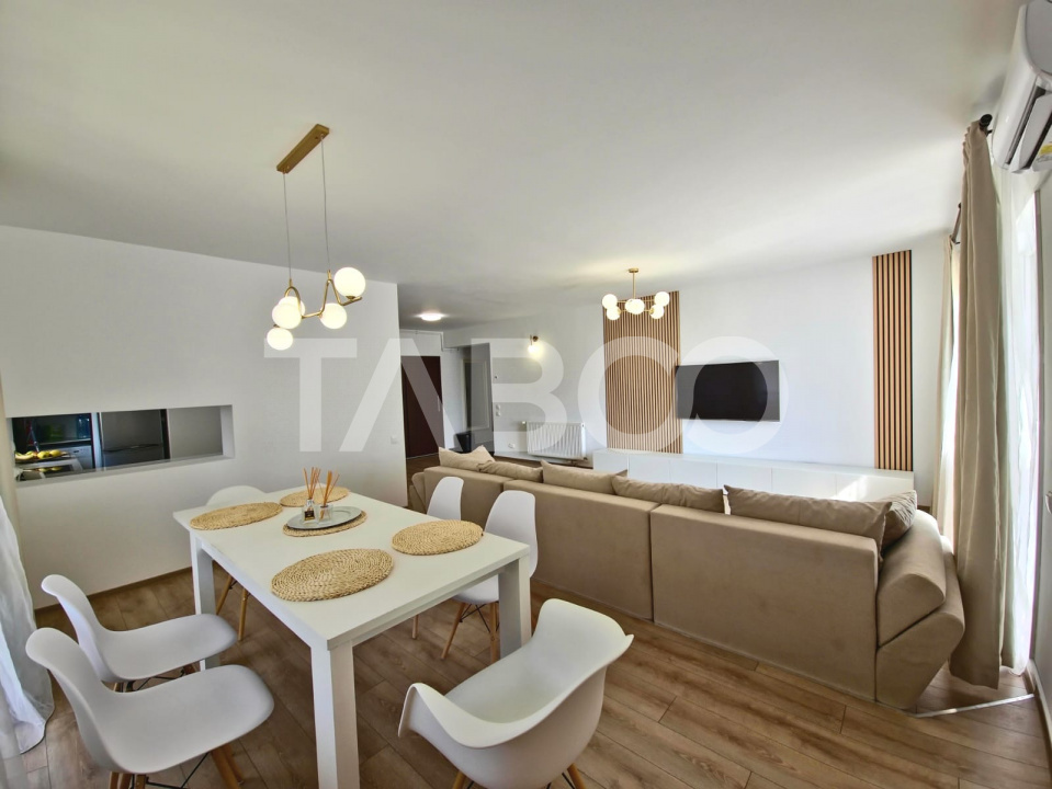 Apartament decomandat 93mp 3 camere mutare imediata zona Rahovei in Sibiu - Sevis