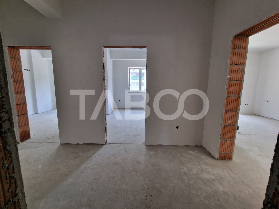 Apartament decomandat cu 2 camere 64 mpu 2 balcoane Rahovei Sibiu
