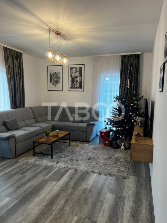 Apartament decomandat cu 2 camere si gradina de 25 mp Selimbar Sibiu