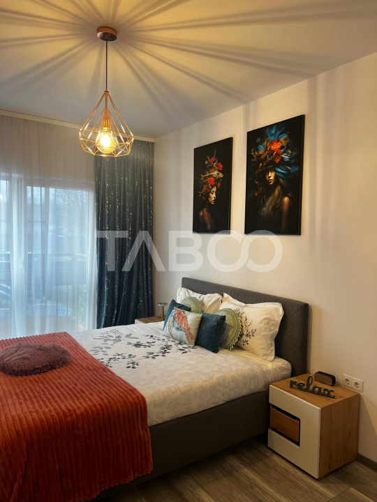 Apartament decomandat cu 2 camere si gradina de 25 mp Selimbar Sibiu