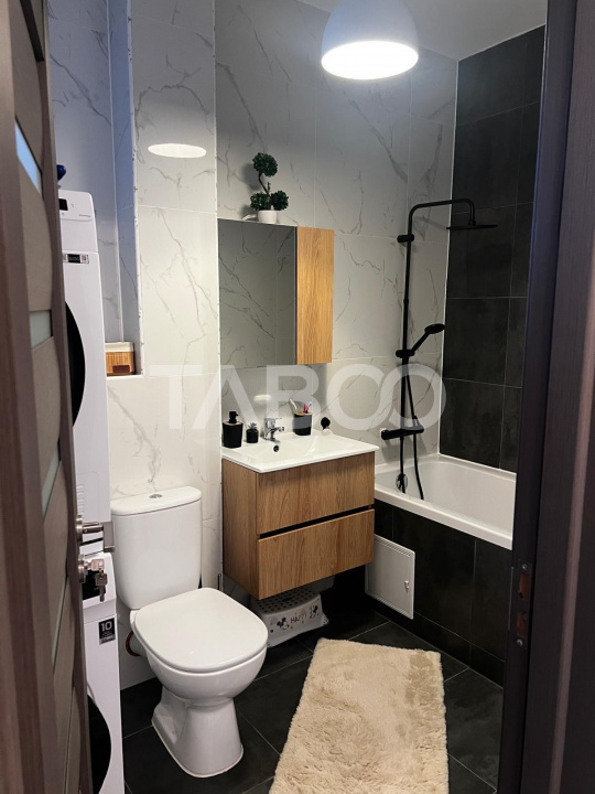 Apartament decomandat cu 2 camere si gradina de 25 mp Selimbar Sibiu