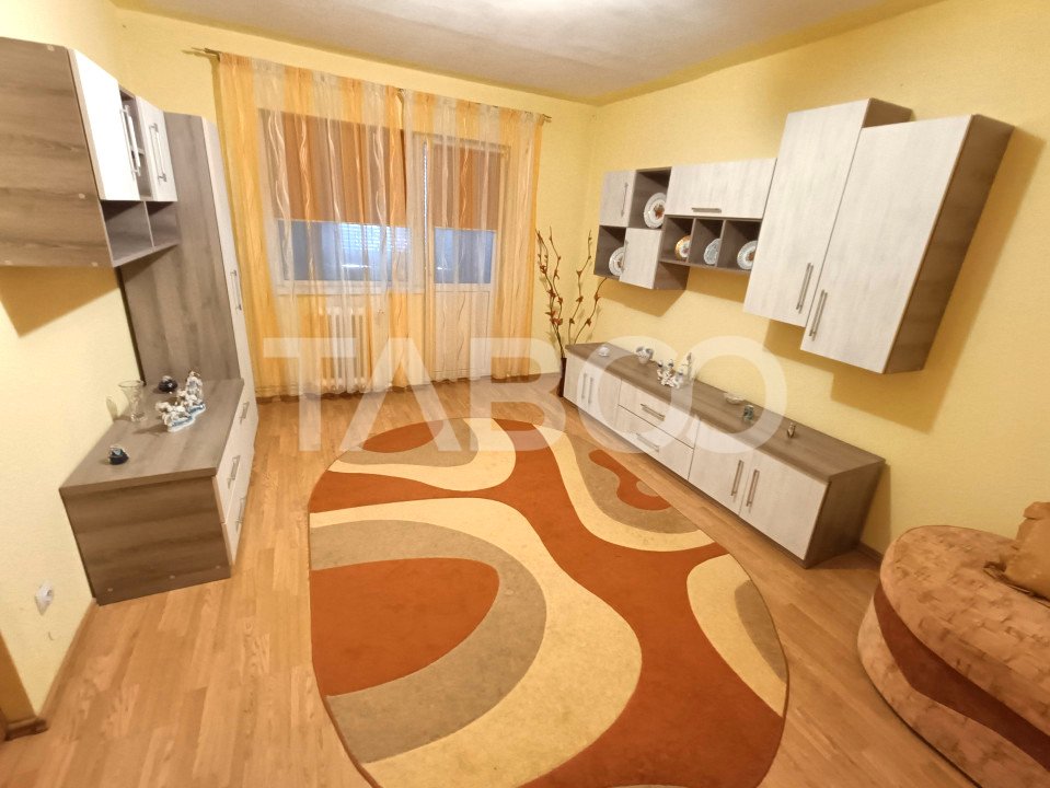 Apartament decomandat cu 2 camere si pivnita - mobilat si utilat in Sibiu - Iezer