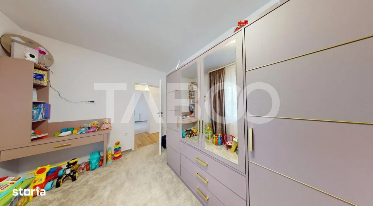 Apartament decomandat cu 3 camere balcon etaj intermediar Selimbar