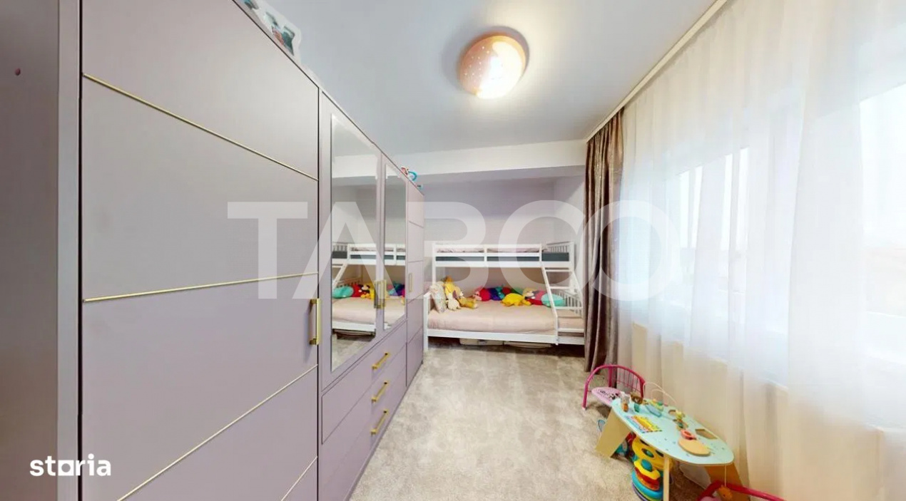 Apartament decomandat cu 3 camere balcon etaj intermediar Selimbar