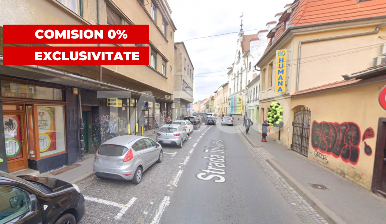 Apartament decomandat cu 3 camere pe strada Tribunei - Comision 0 in Sibiu - Tribunei