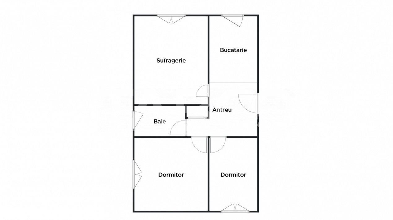 Apartament decomandat cu 3 camere - pivnita - zona Valea Aurie Sibiu