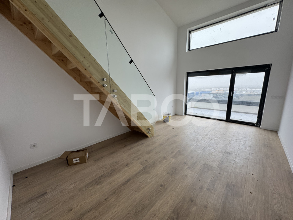 Apartament decomandat cu 4 camere 3 bai 102 mpu balcon de 15 mp Sibiu