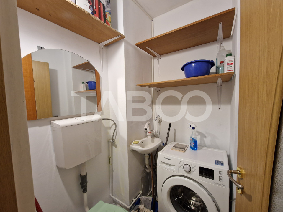 Apartament decomandat de inchiriat 3 camere 2 bai 76mp Terezian Sibiu