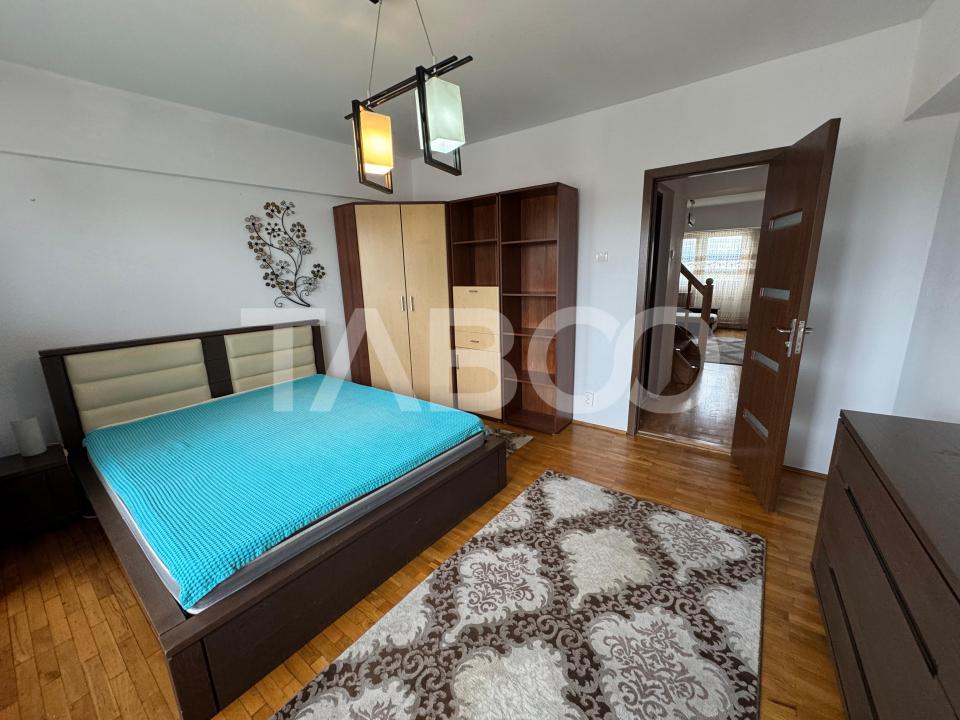 Apartament decomandat de inchiriat 5 camere 2 bai lift Turnisor Sibiu