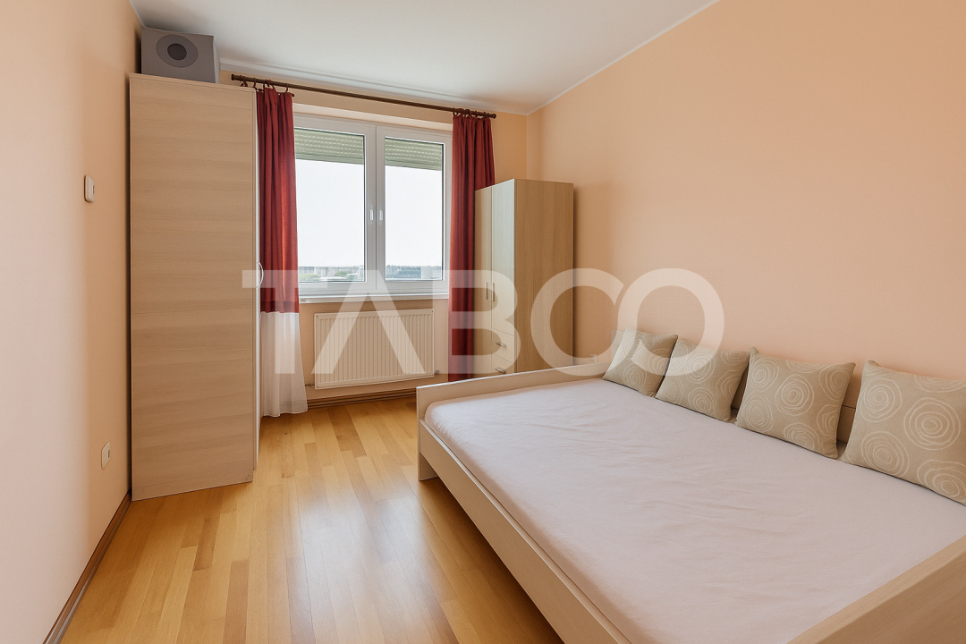 Apartament decomandat de vanzare 2 camere cu balcon bloc cu lift