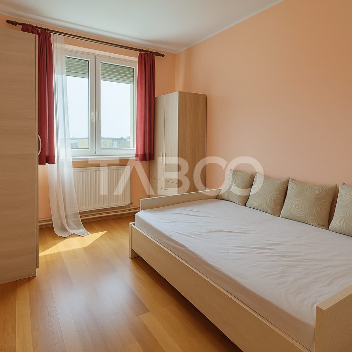 Apartament decomandat de vanzare 2 camere cu balcon bloc cu lift