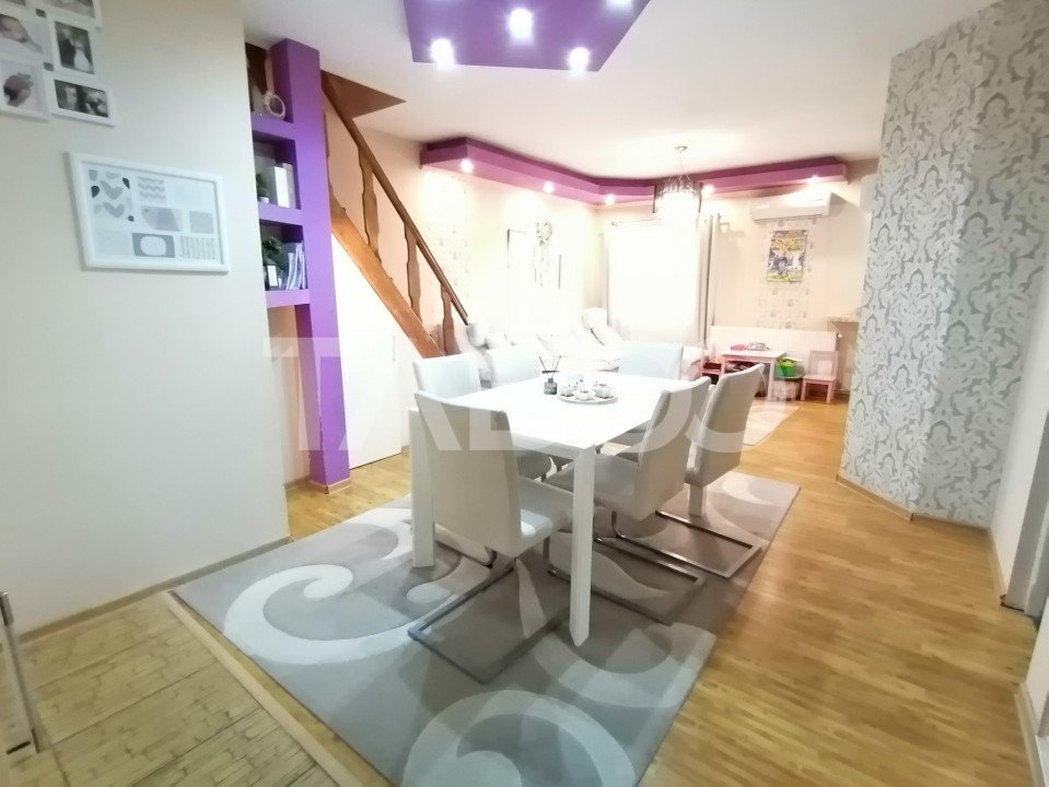 Apartament decomandat de vanzare 3 camere 87 mp utili mobilat Terezian