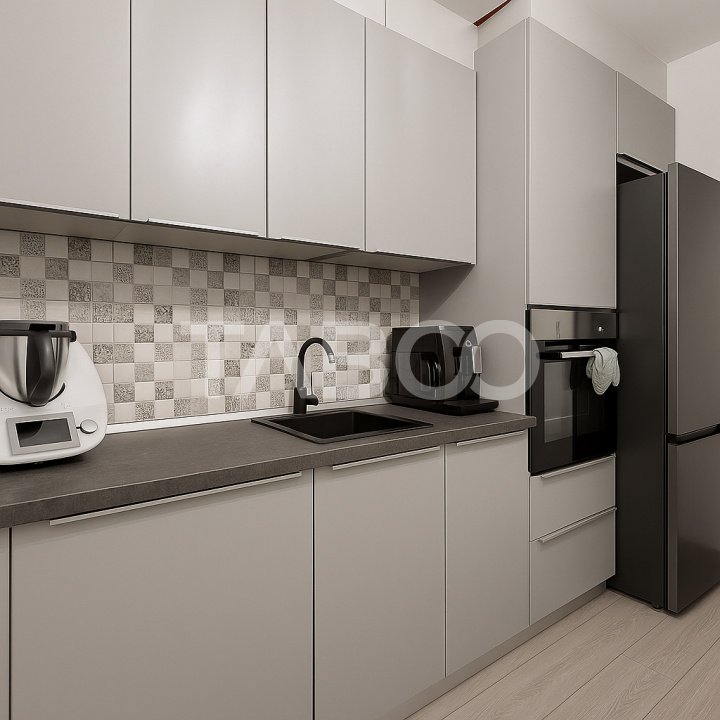 Apartament decomandat de vanzare 3 camere balcon Selimbar Exela