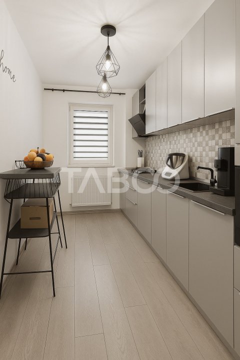 Apartament decomandat de vanzare 3 camere balcon Selimbar Exela