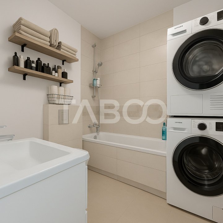 Apartament decomandat de vanzare 3 camere balcon Selimbar Exela