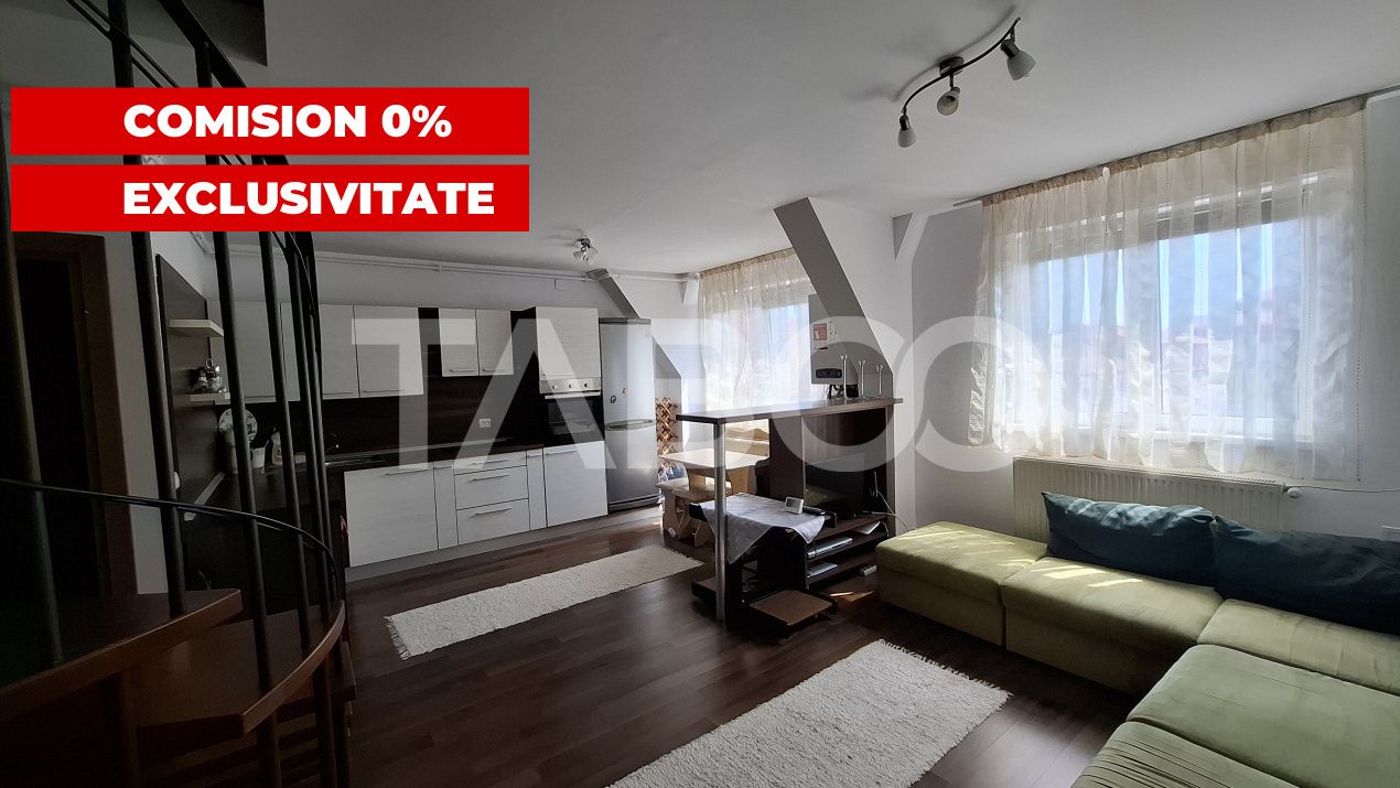 Apartament decomandat de vanzare 4 camere 96 mpu Valea Aurie Sibiu