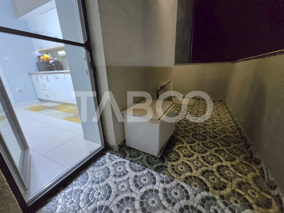 Apartament decomandat de vanzare 51 mpu 2 camere balcon Turnisor Sibiu