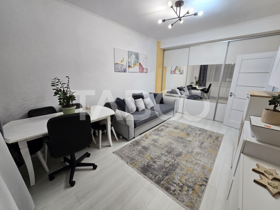 Apartament decomandat de vanzare 51 mpu 2 camere balcon Turnisor Sibiu
