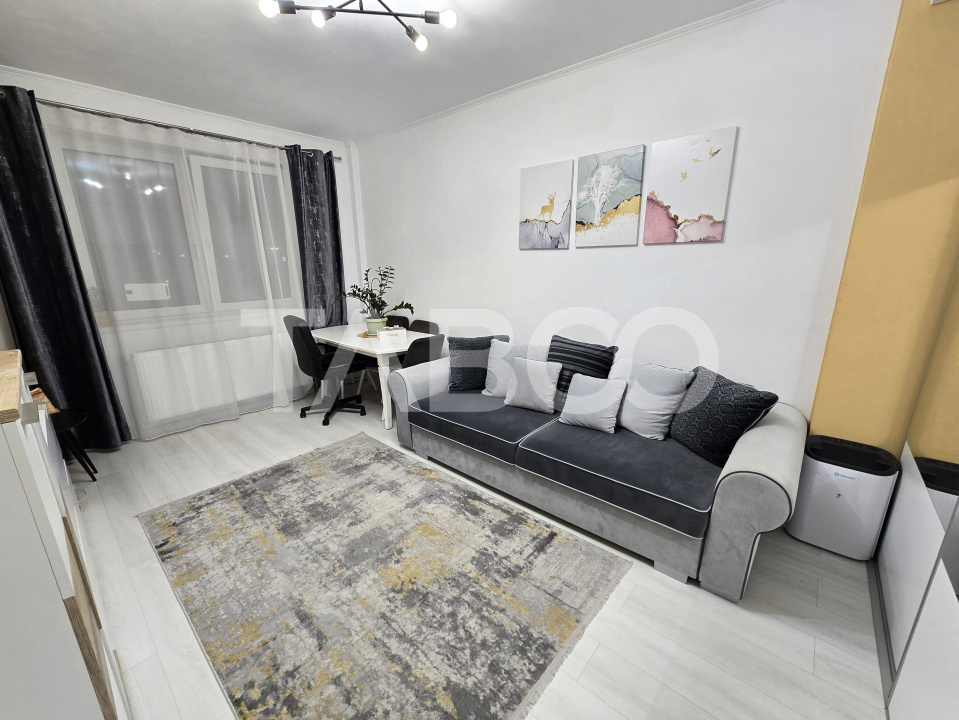 Apartament decomandat de vanzare 51 mpu 2 camere balcon Turnisor Sibiu