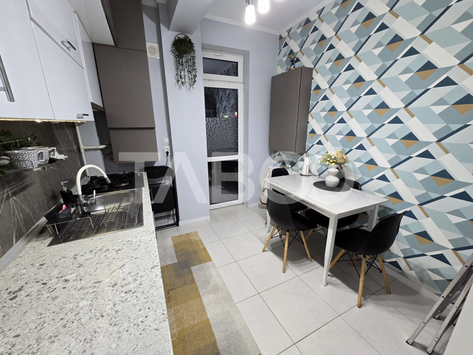 Apartament decomandat de vanzare 51 mpu 2 camere balcon Turnisor Sibiu