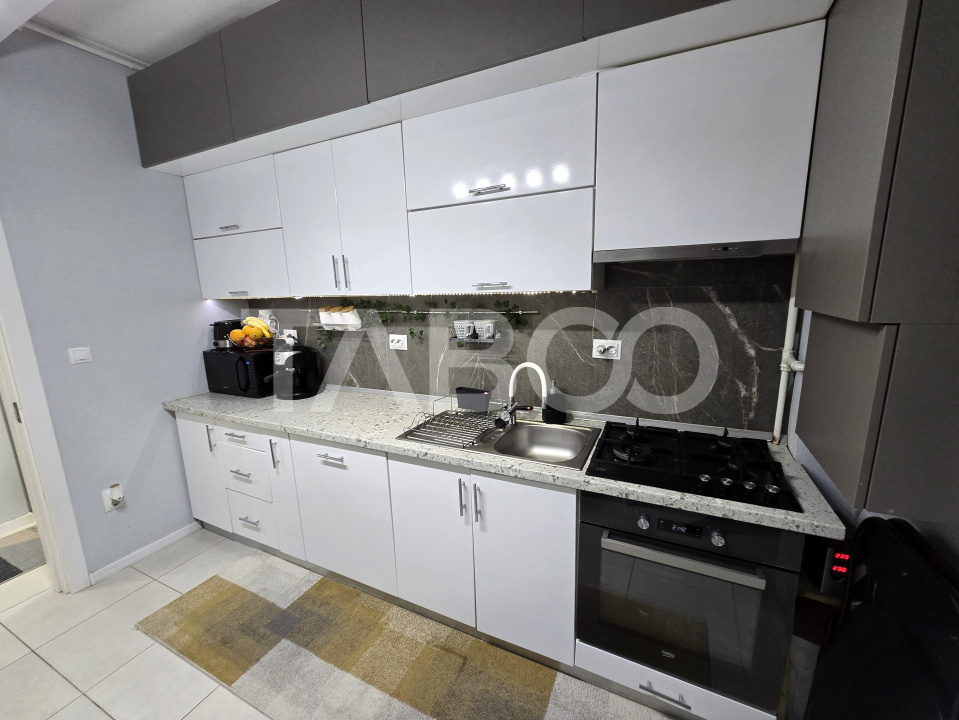 Apartament decomandat de vanzare 51 mpu 2 camere balcon Turnisor Sibiu