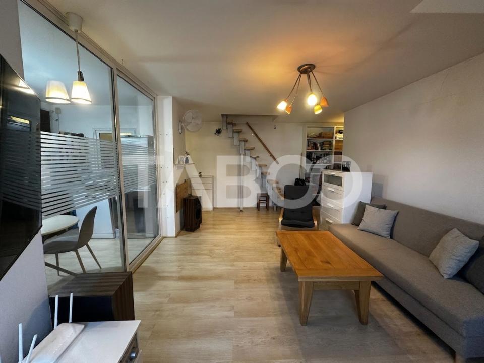 Apartament decomandat de vanzare 55 mpu 2 camere pod in Selimbar