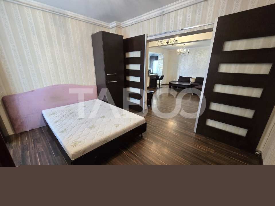 Apartament decomandat de vanzare cu 3 camere mobilat in Turnisor Sibiu
