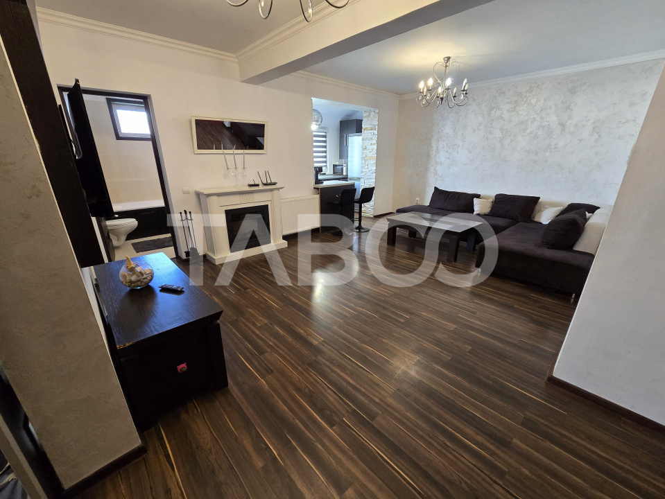 Apartament decomandat de vanzare cu 3 camere mobilat in Turnisor Sibiu