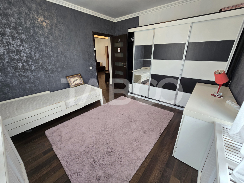 Apartament decomandat de vanzare cu 3 camere mobilat in Turnisor Sibiu