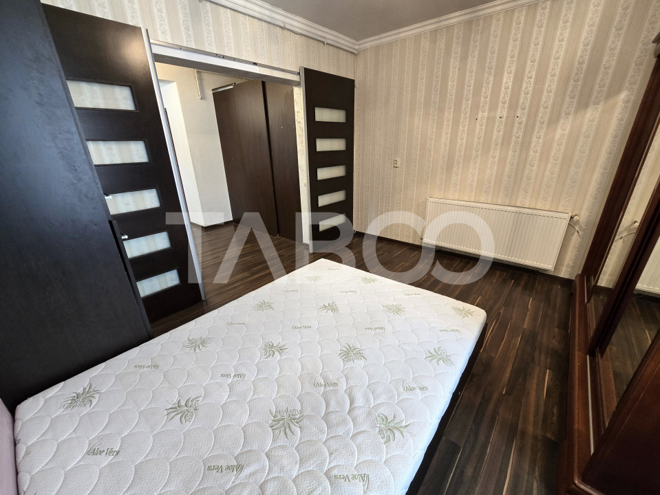 Apartament decomandat de vanzare cu 3 camere mobilat in Turnisor Sibiu