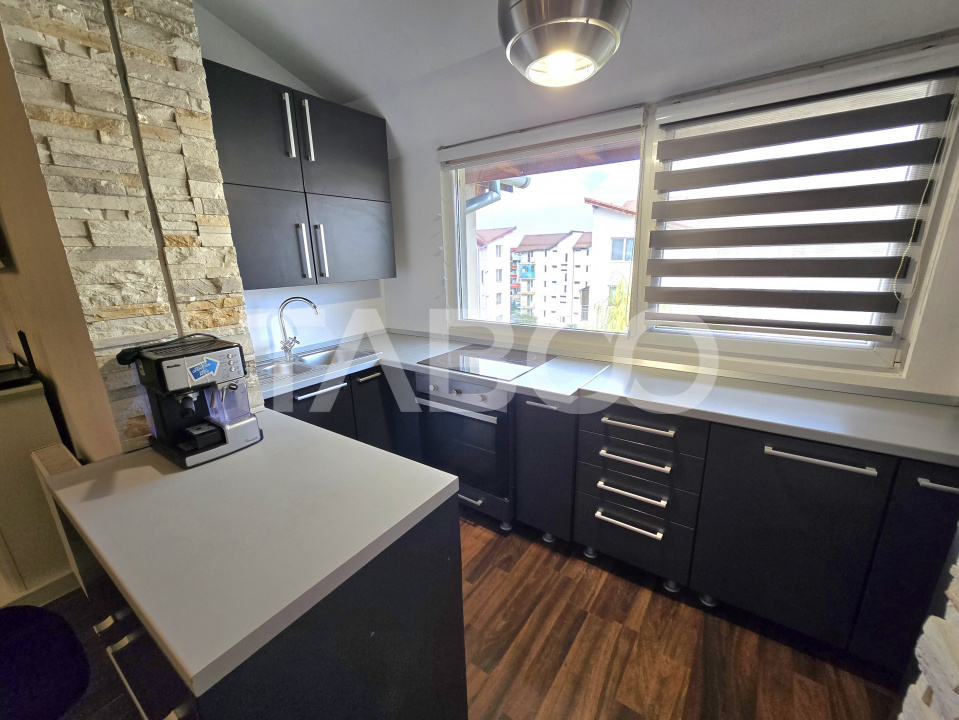 Apartament decomandat de vanzare cu 3 camere mobilat in Turnisor Sibiu