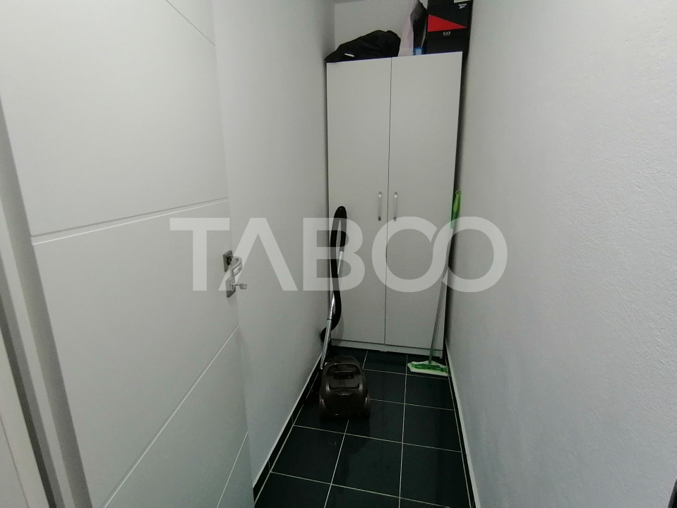 Apartament decomandat de vanzare mobilat utilat balcon Selimbar Sibiu
