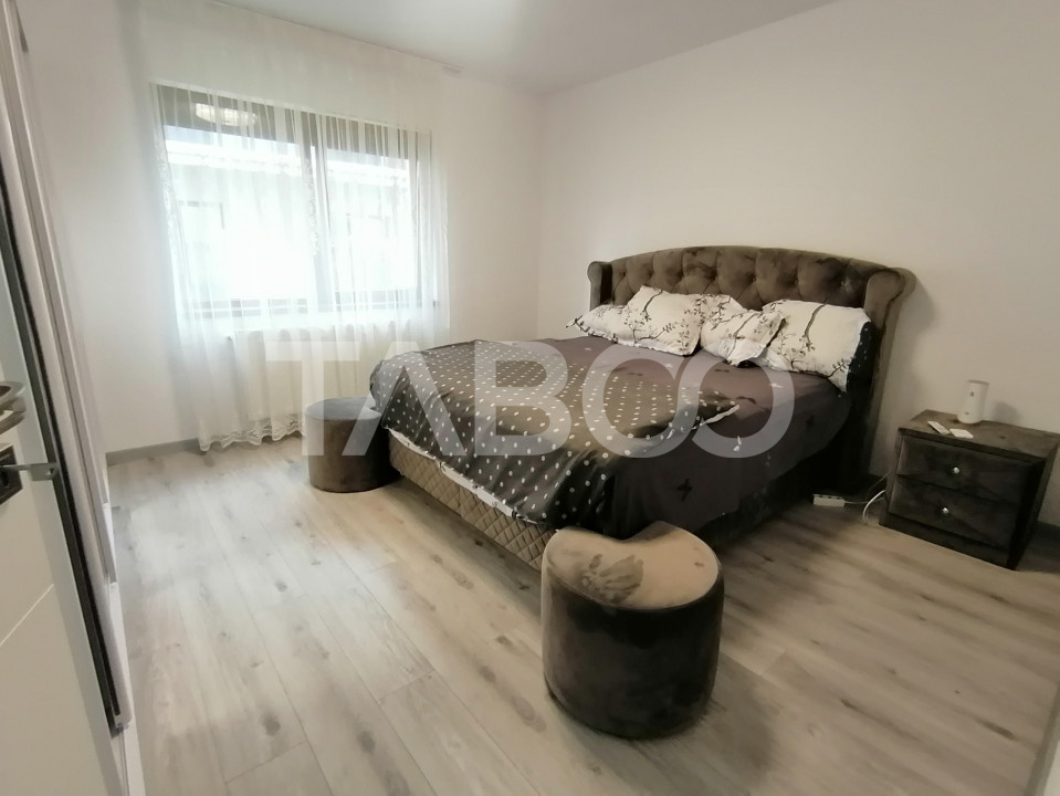 Apartament decomandat de vanzare mobilat utilat balcon Selimbar Sibiu