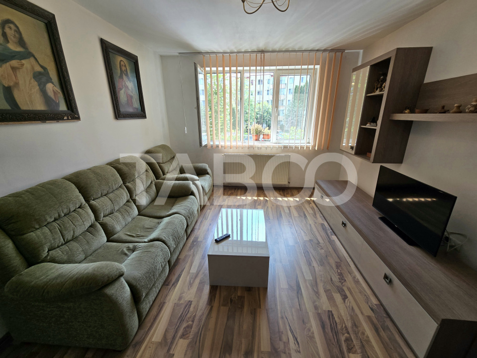 Apartament decomandat de vanzare renovat etajul 1 zona Central Sibiu