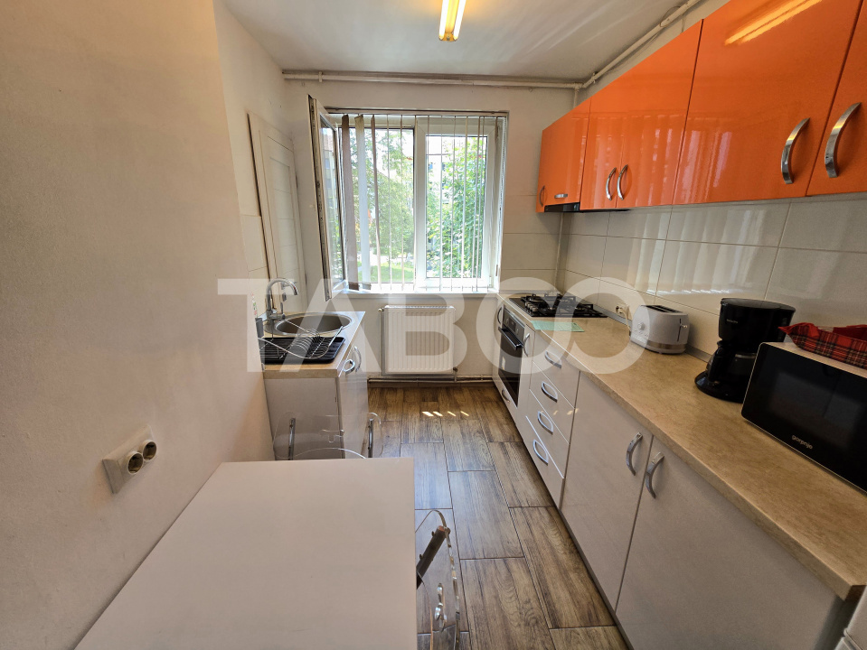 Apartament decomandat de vanzare renovat etajul 1 zona Central Sibiu