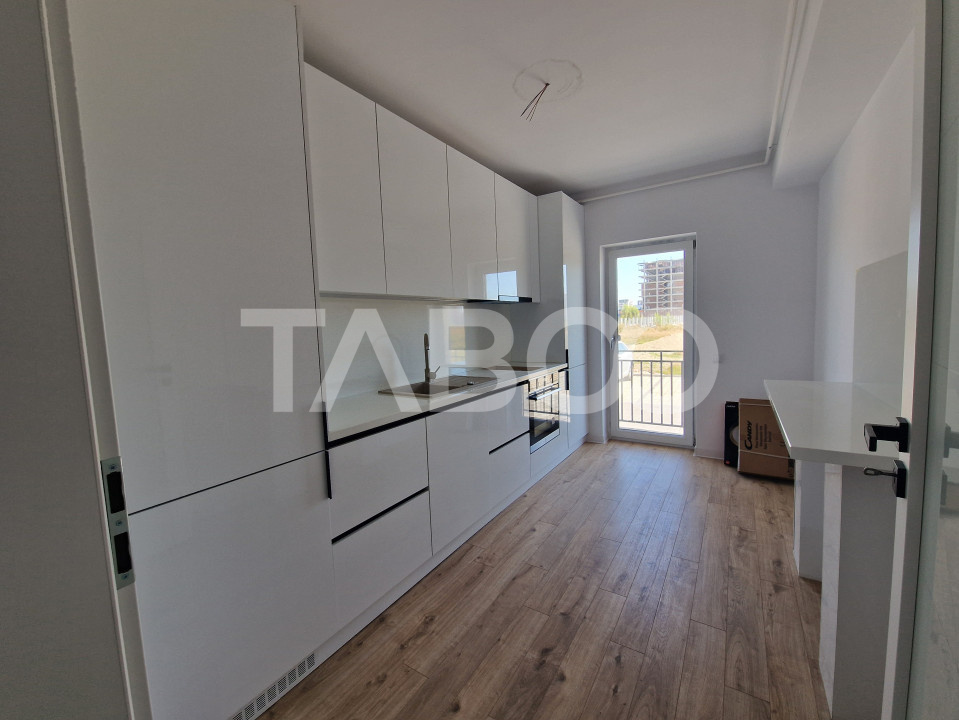 Apartament decomandat la cheie 2 camere 58 mpu balcon parcare Sibiu