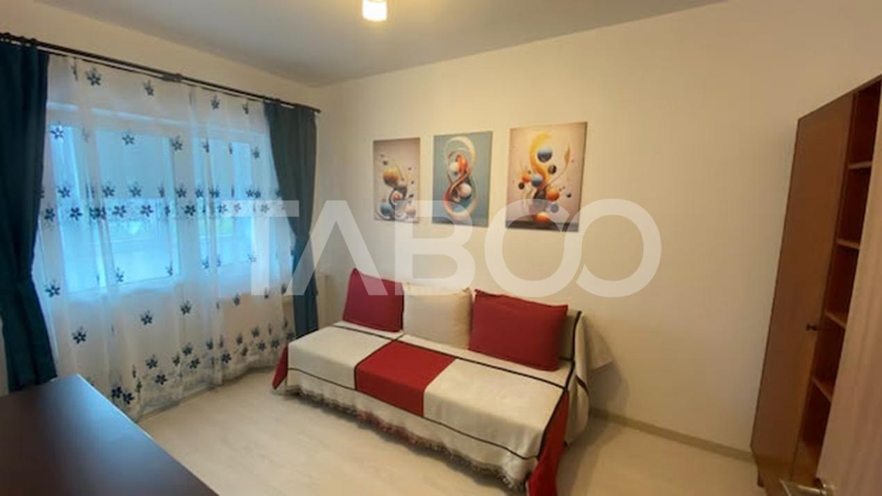 Apartament decomandat mobilat utilat 3 camere 56 mpu balcon 3 mp
